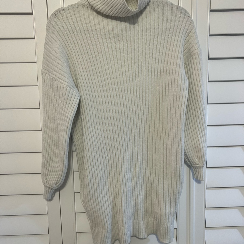 White Sweater Dress!